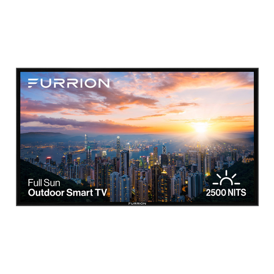 Furrion AURORA FULL-SUN PRO Series User Manual