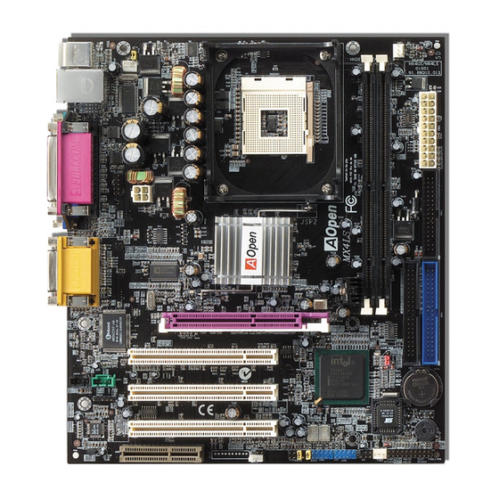 AOpen MX4LS Manual