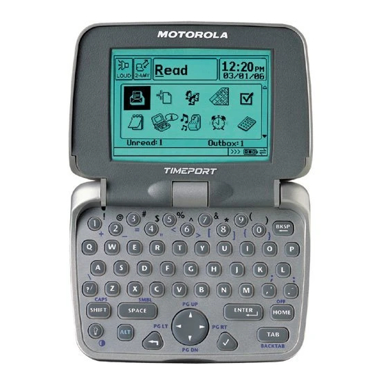 Motorola TimePort P935 Quick Start Manual