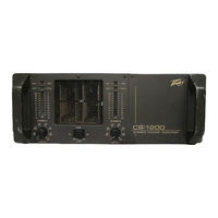 Peavey CS 1200 Operating Manual