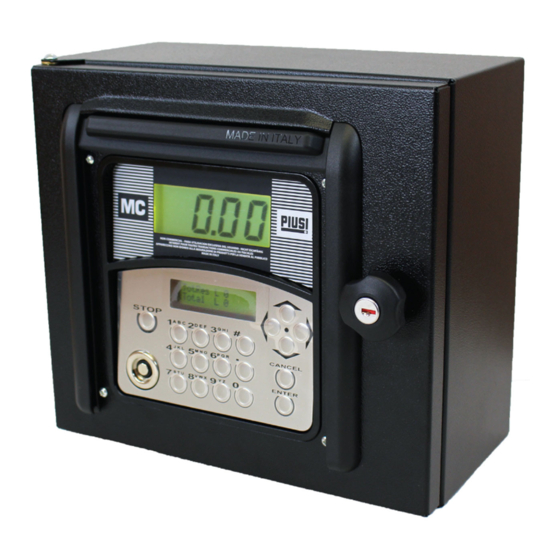 Piusi MC BOX 1.5 ETL Use And Maintenance Manual