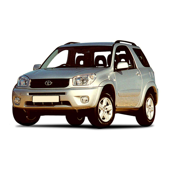 Toyota RAV 4 2005 Installation Instructions Manual
