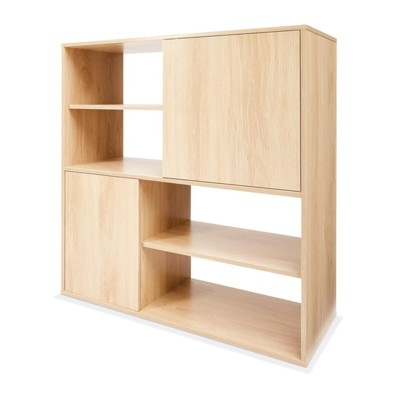 KMART OAK LOOK STORAGE BOOKSHELF ASSEMBLY INSTRUCTIONS Pdf Download
