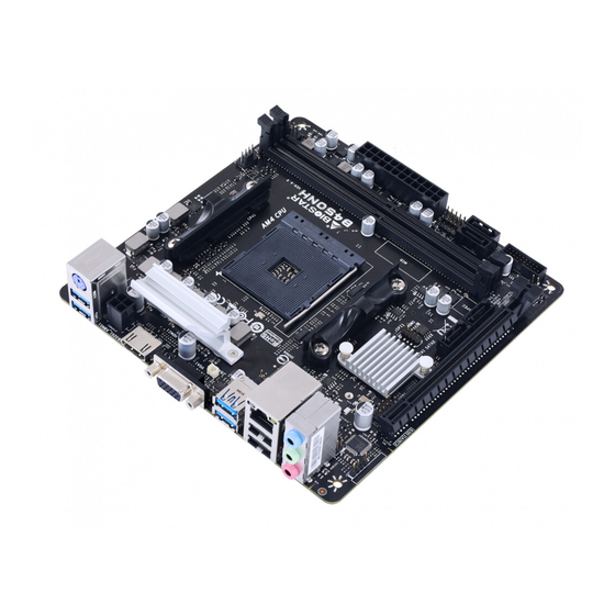 Biostar B450NH Manual