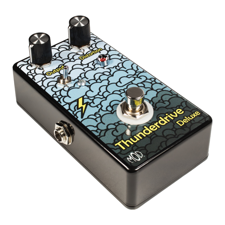 Mod Thunderdrive Deluxe Troubleshooting Supplement