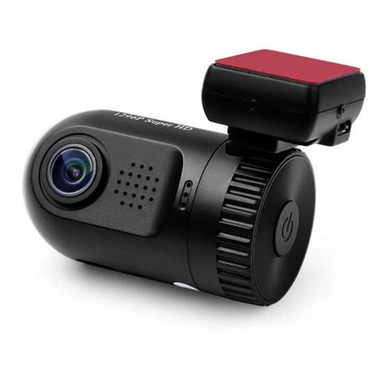 User Manuals: Meg MINI0803 Dash Camera