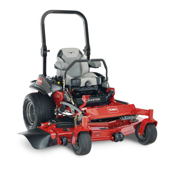 Toro Z Master Professional 5000 Series Operator's Manual