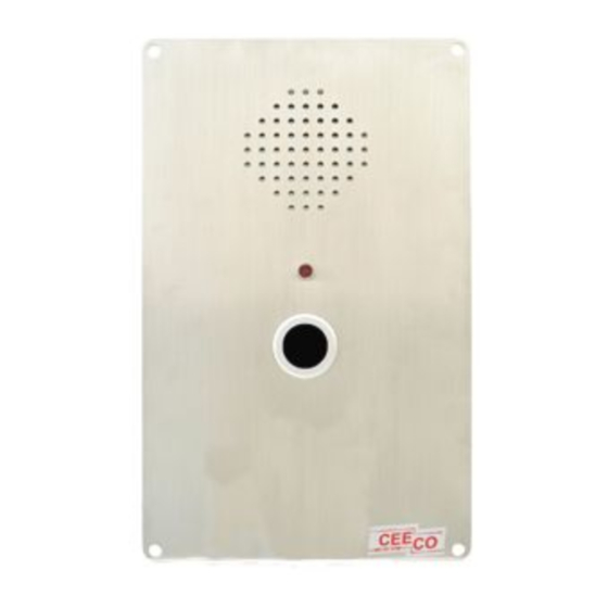 CEECO WPP-531-FD-ADA-R Service Manual