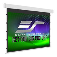 Elite Screens Yard Master OMS125WHT-BAT-ELEC User Manual