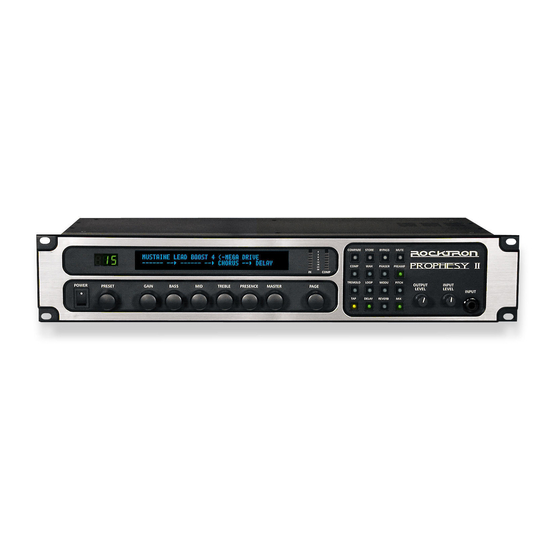 Rocktron Prophesy II 元箱・付属品・マニュアル付き（Yahoo