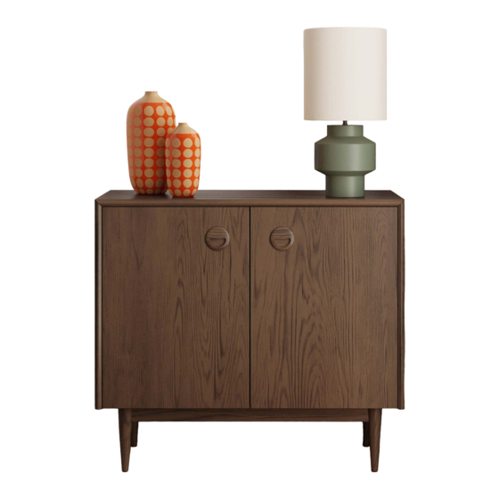 Dunelm Arja Elements Small Sideboard Instructions Manual