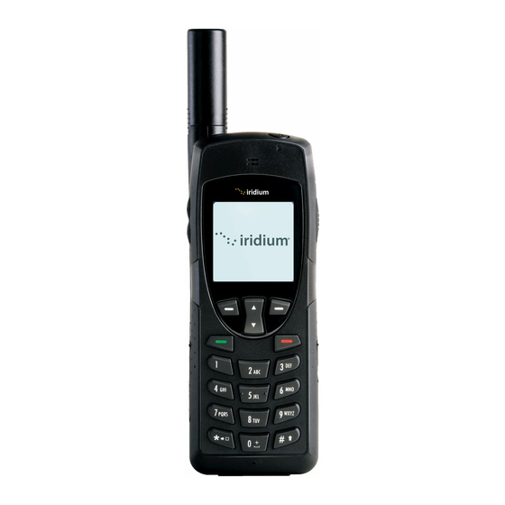 Iridium 9555 User's Manual Supplement