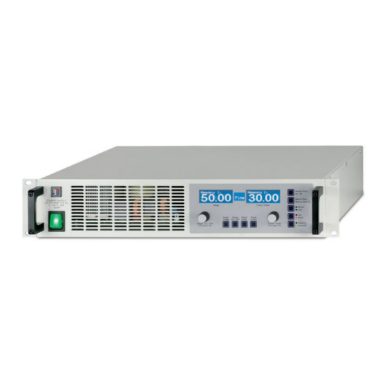 Elektro-Automatik PS 8065-10 2U Manual