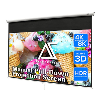 Akia Screens Manual Series User Manual