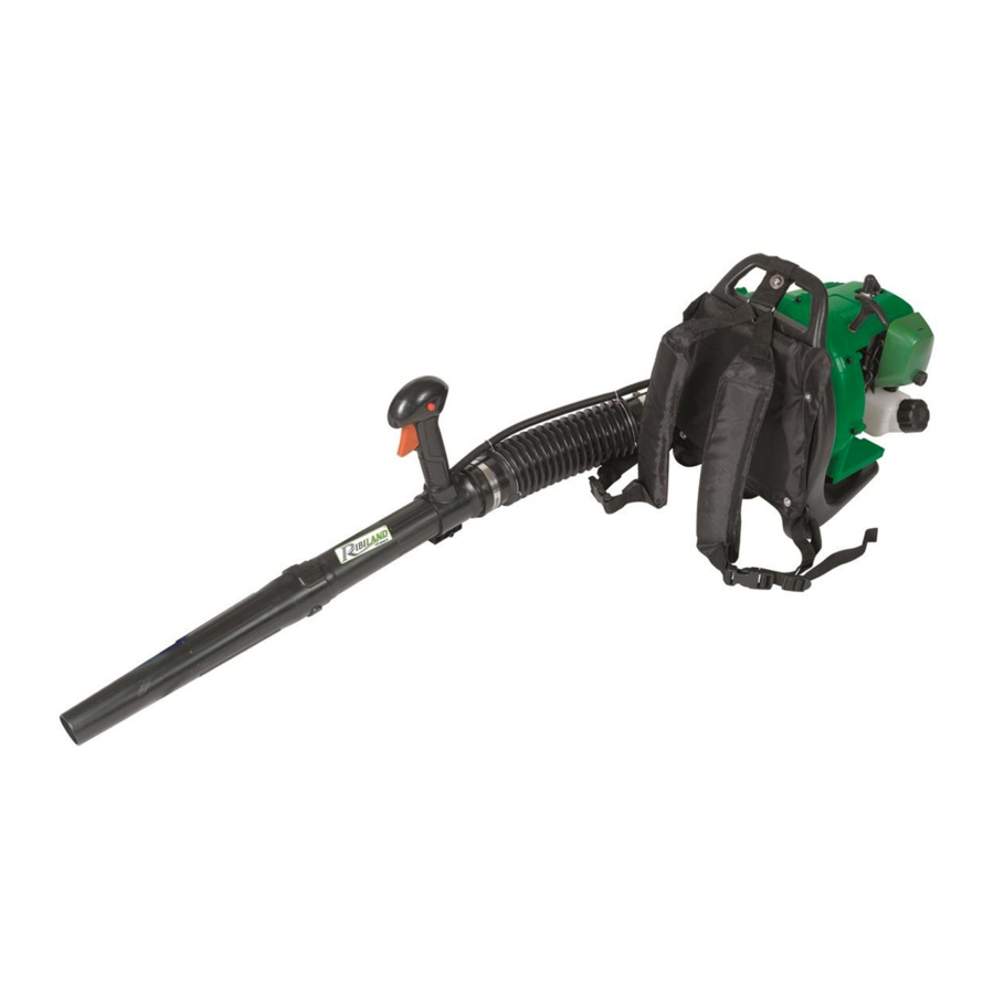 Ribimex Ribiland PRASBTD30 User And Maintenance Manual