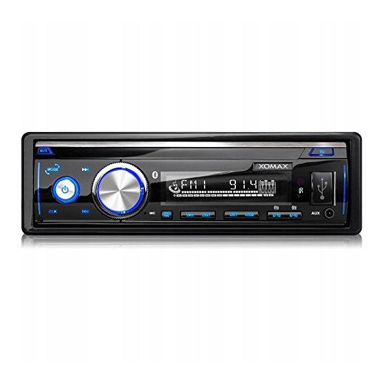 Xomax XM-RSU253BT Installation Manual