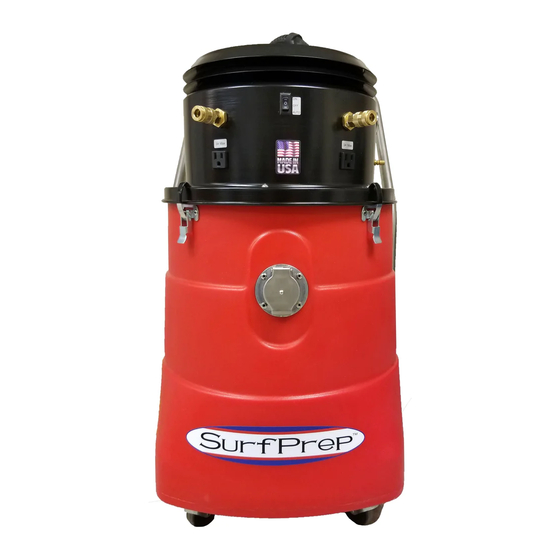 SurfPrep SPPV15-A/E Manual