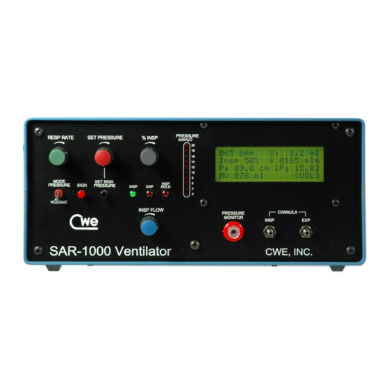 CWE SAR-1000 Instruction Manual