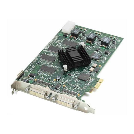 Eizo RAPTOR 4000 - INSTALLATION AND REFERENCE MANUAL FOR LINUX Installation Manual