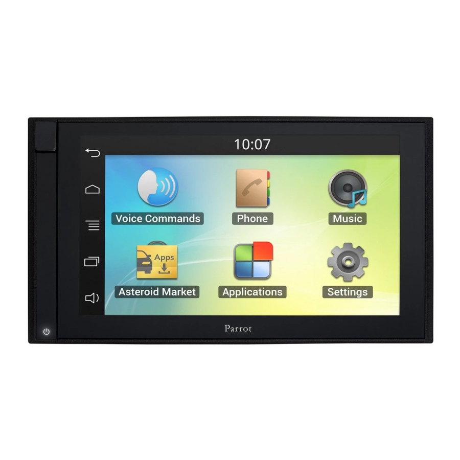 Parrot ASTEROID Smart Quick Start Manual