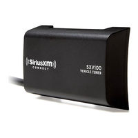 Sirius XM RAdio SXV100V1 Installation Manual