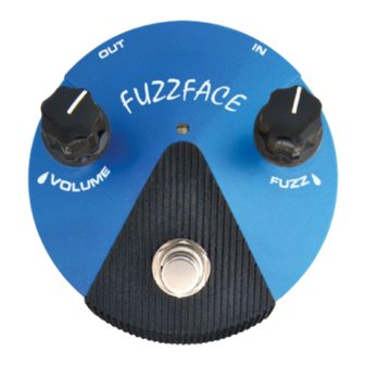 Dunlop FUZZ FACE FFM1 Manual