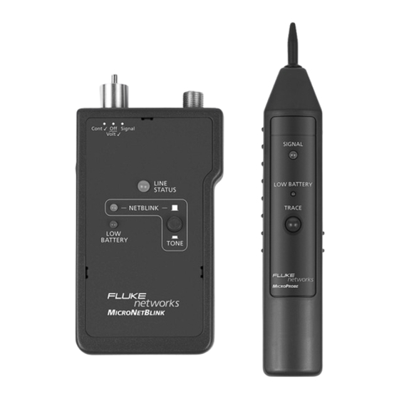 Fluke MicroNetBlink Kit User Manual