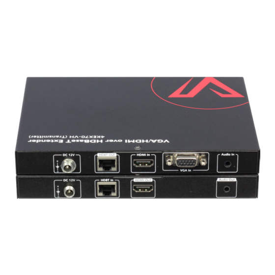 AV Access 4KEX70-VH User Manual