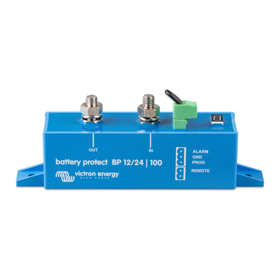 Victron energy BP-65 Installation Manual