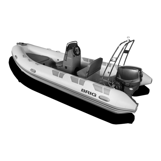 BRIG FALCON Series RIB Inflatable Tender Manuals