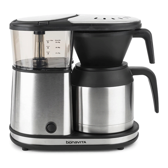 Bonavita BV1500TS Manual
