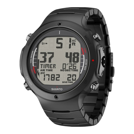 Suunto D6M User Manual