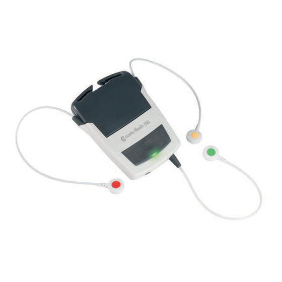 Custo Med Holter custo flash 500 Operating Manual