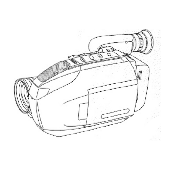 Panasonic Palmcorder PalmSight PV-L590 User Manual