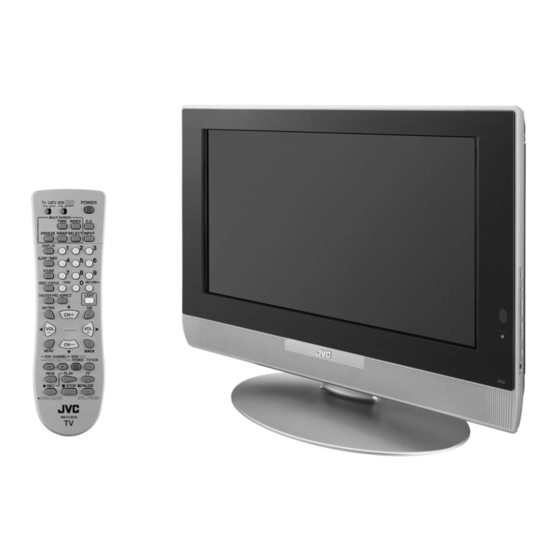 User Manuals: JVC LT-32X575/T Multisystem LCD TV