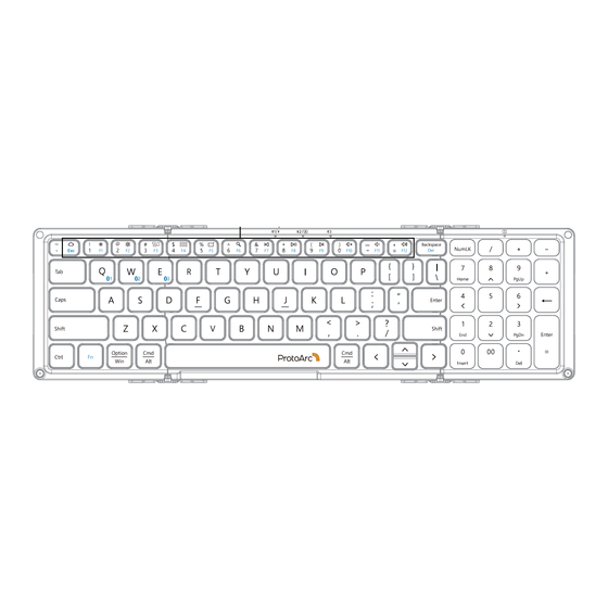 ProtoArc XKM01 Mini User Manual