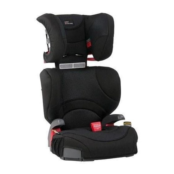 Britax HI-LINER SG Manual