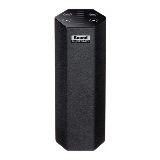 Creative Sound BlasterAxx SBX 8 User Manual
