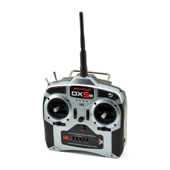 Spektrum DX5e User Manual
