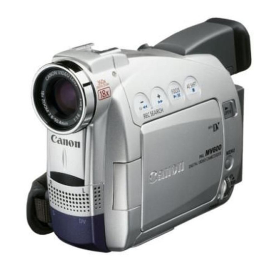 Canon MV650i Manuals