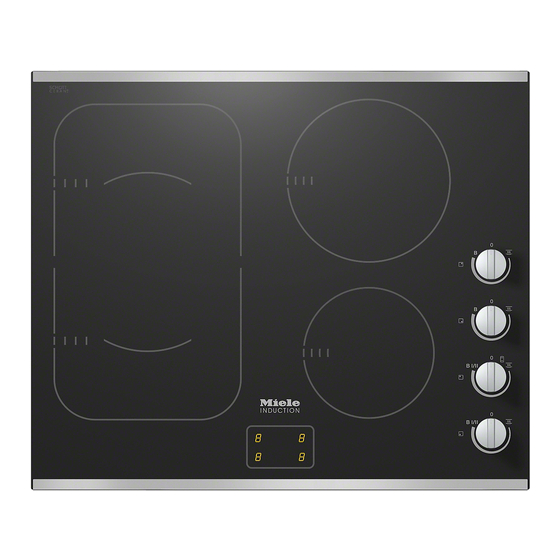 Miele KM 6325-1 Operating And Installation Instructions