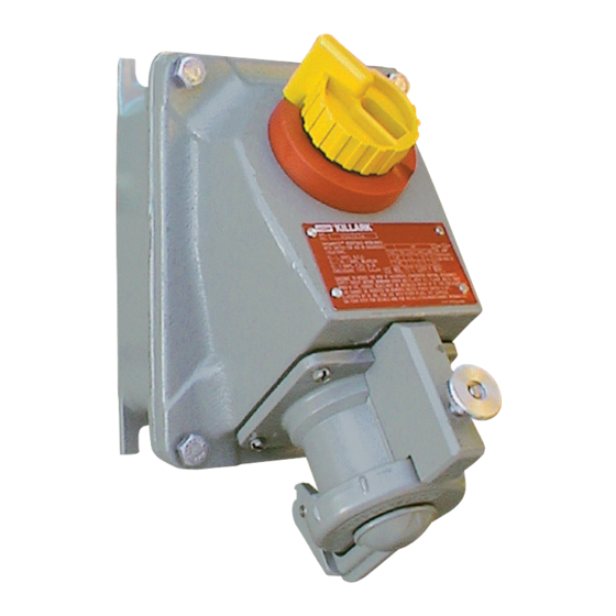 Hubbell Killark VWSQ Series Installation, Operation & Maintenance Data Sheet