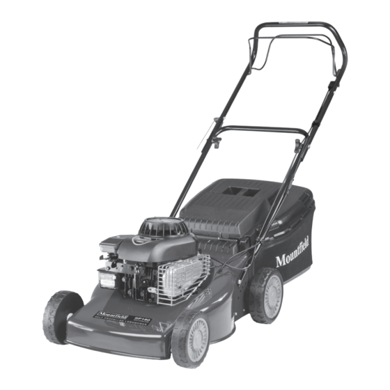 Mountfield HP183 Operating Instructions Manual