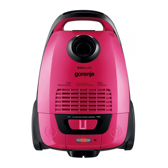Gorenje VC2223ESP Instruction Manual