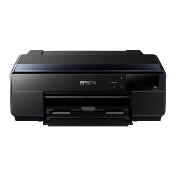 Epson SC-P600 Series Start Here