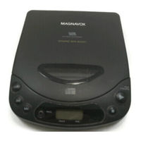 Magnavox AZ7166 - Cd Portable Manual Del Usuario