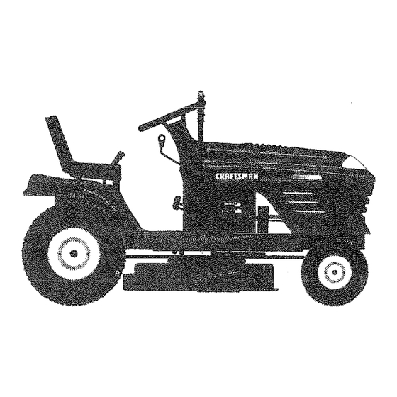 Craftsman 42 inch riding mower model 917 sale