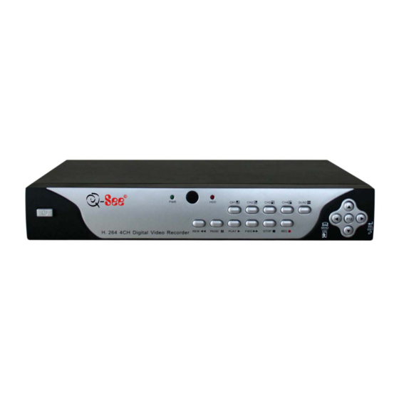 Q-See QSD9004 User Manual