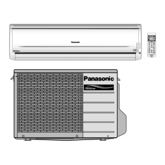 Panasonic CS-S18HKH Manuals