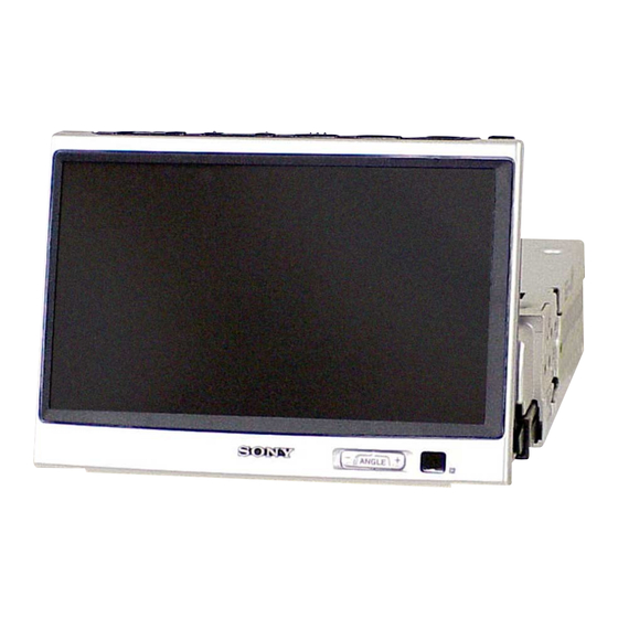 Sony XAV-7W Service Manual
